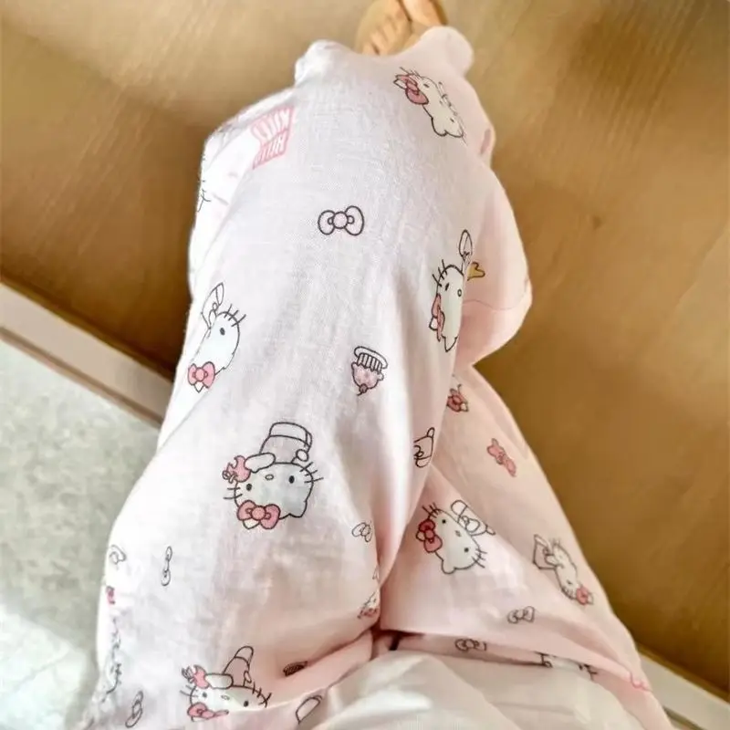 Round Neck Top + Cloud Cotton Long Pants Fashion Set for Women, Cartoon Nose-Picking Chicken Pure Cotton Short-Sleeve Student Casual Pajamas — feature 19