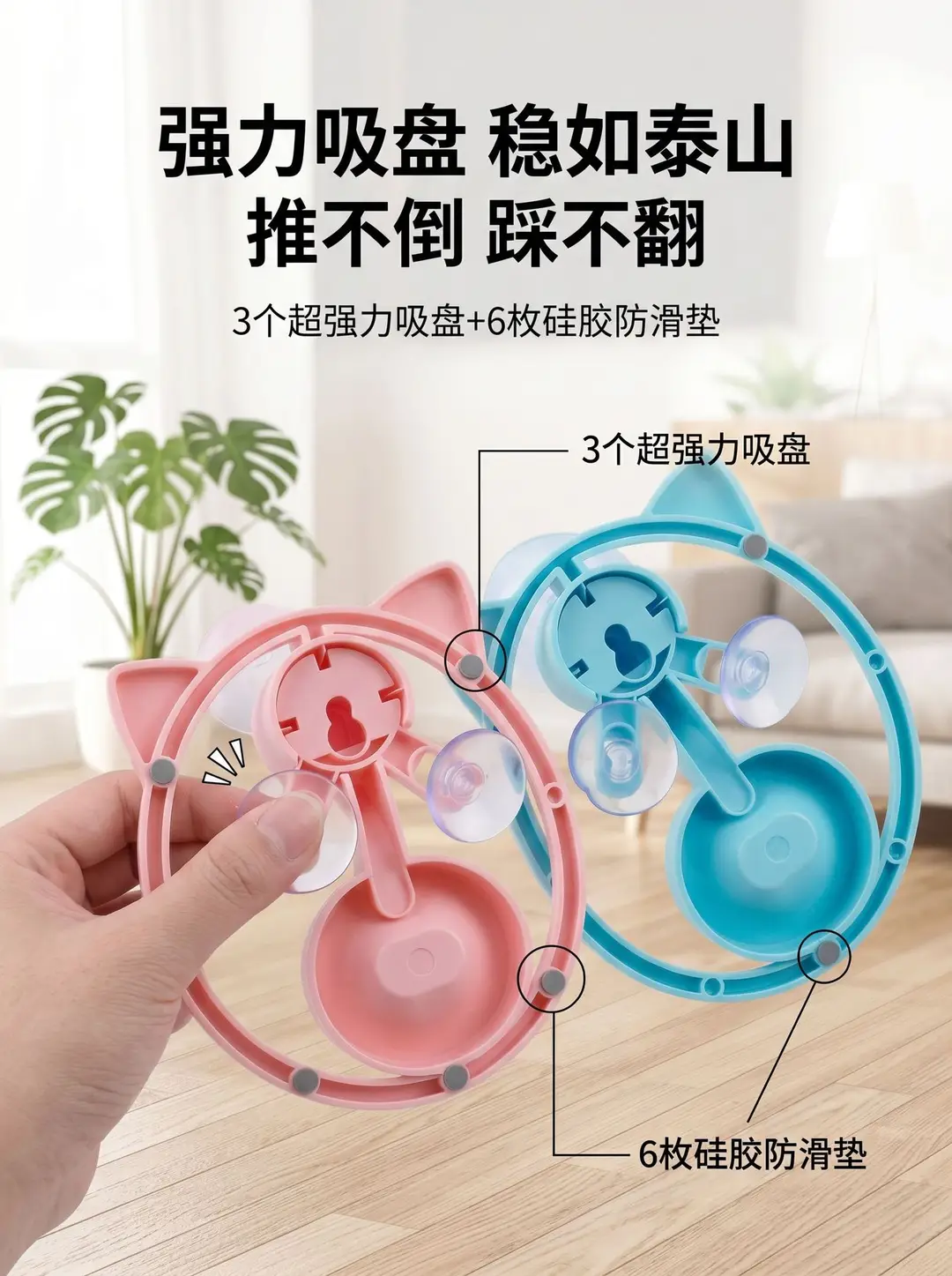 Xiaohongshu's Popular Product: Cat Water Dispenser, Automatic Pet Waterer, No Filter Needed, Non-Electric, Automatic Water Bowl — feature 7