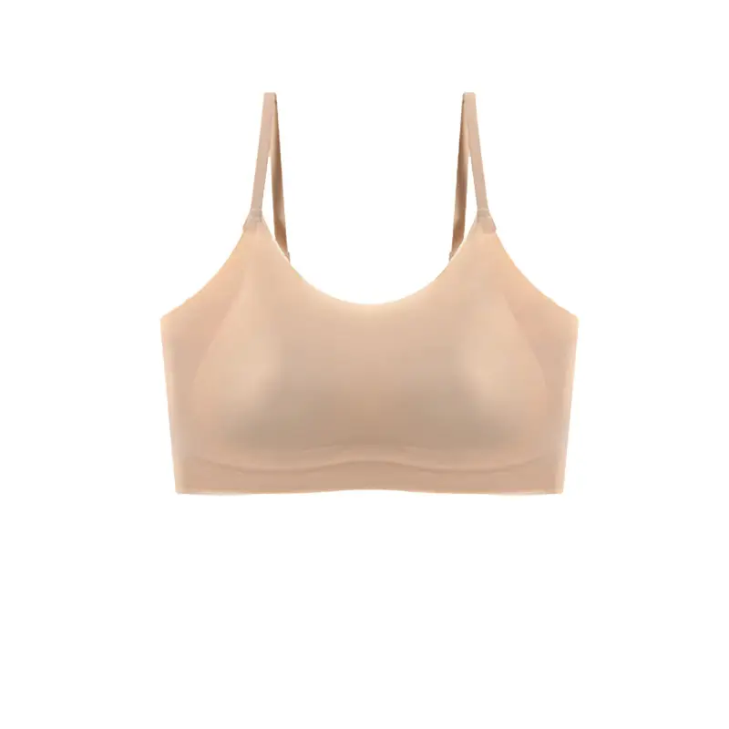 Modal Silk Ultra-Thin Lingerie for Women, Summer Invisible Seamless Bra That Makes Large Busts Appear Smaller and Enhances Beautiful Back