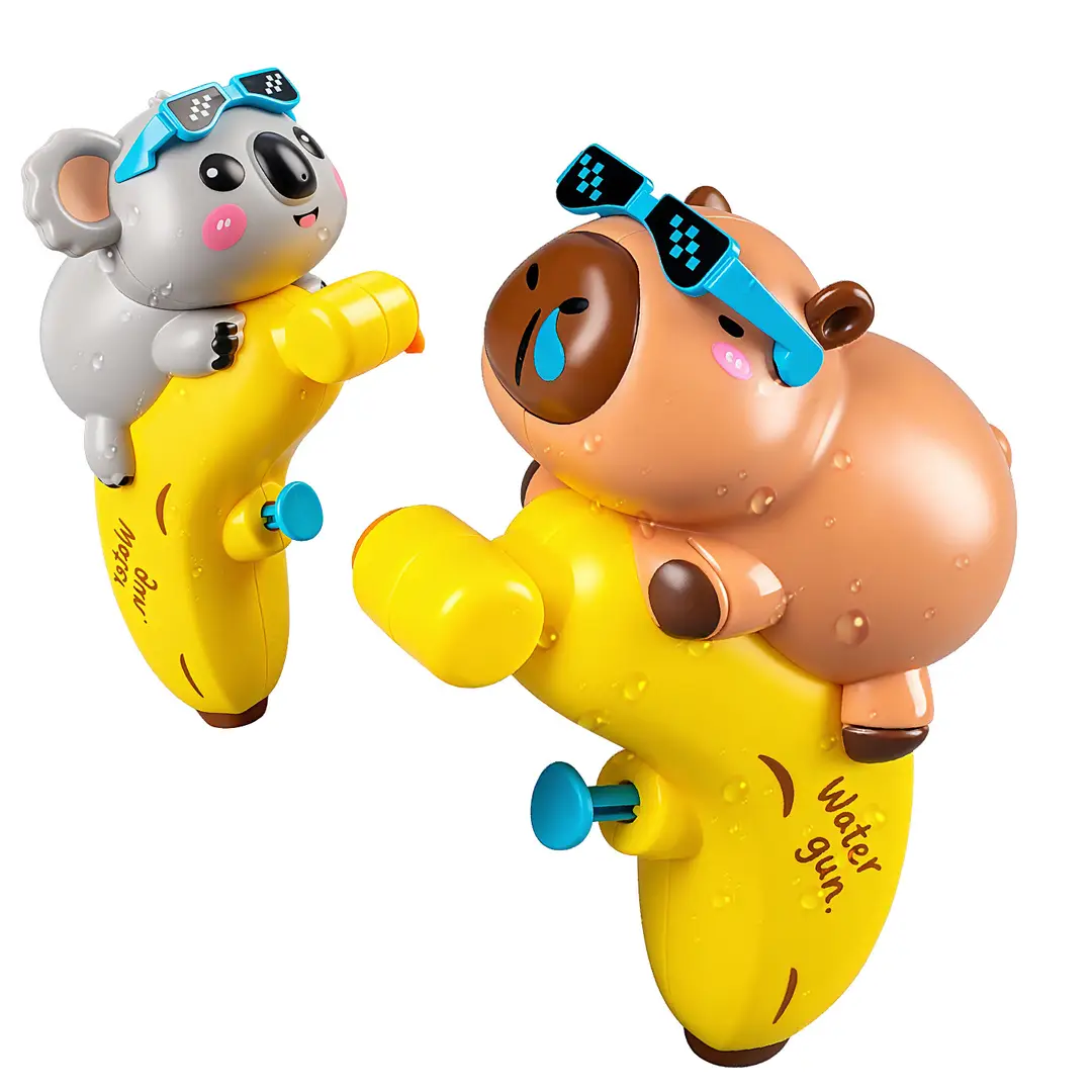 Cartoon Banana Capybara Water Gun Baby Water Gun Toy Summer Swimming Pool Bathing and Playing in the Water Children's Water Gun Toy
