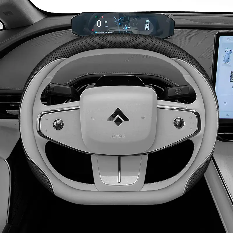 23 Models of Aion Hyper Gt Steering Wheel Covers, 2023 Model Aion Hyper Ht Special Car Interior Modification Leather Steering Wheel Cover - Image 3
