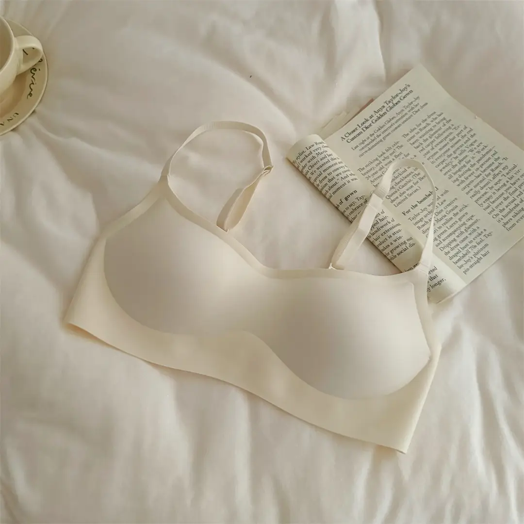 Xiaohongshu Invisible Slimming Seamless Bra for Women, New Thin Style, Minimizes Large Bust, Gathers and Lifts the Bust — feature 27