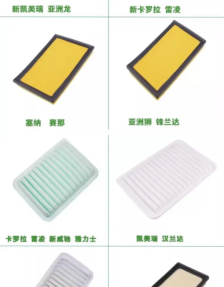 Suitable for Toyota Levin, Yaris, Rav4, Corolla, Camry, and New Vios Air Conditioning Filter Element — feature 9