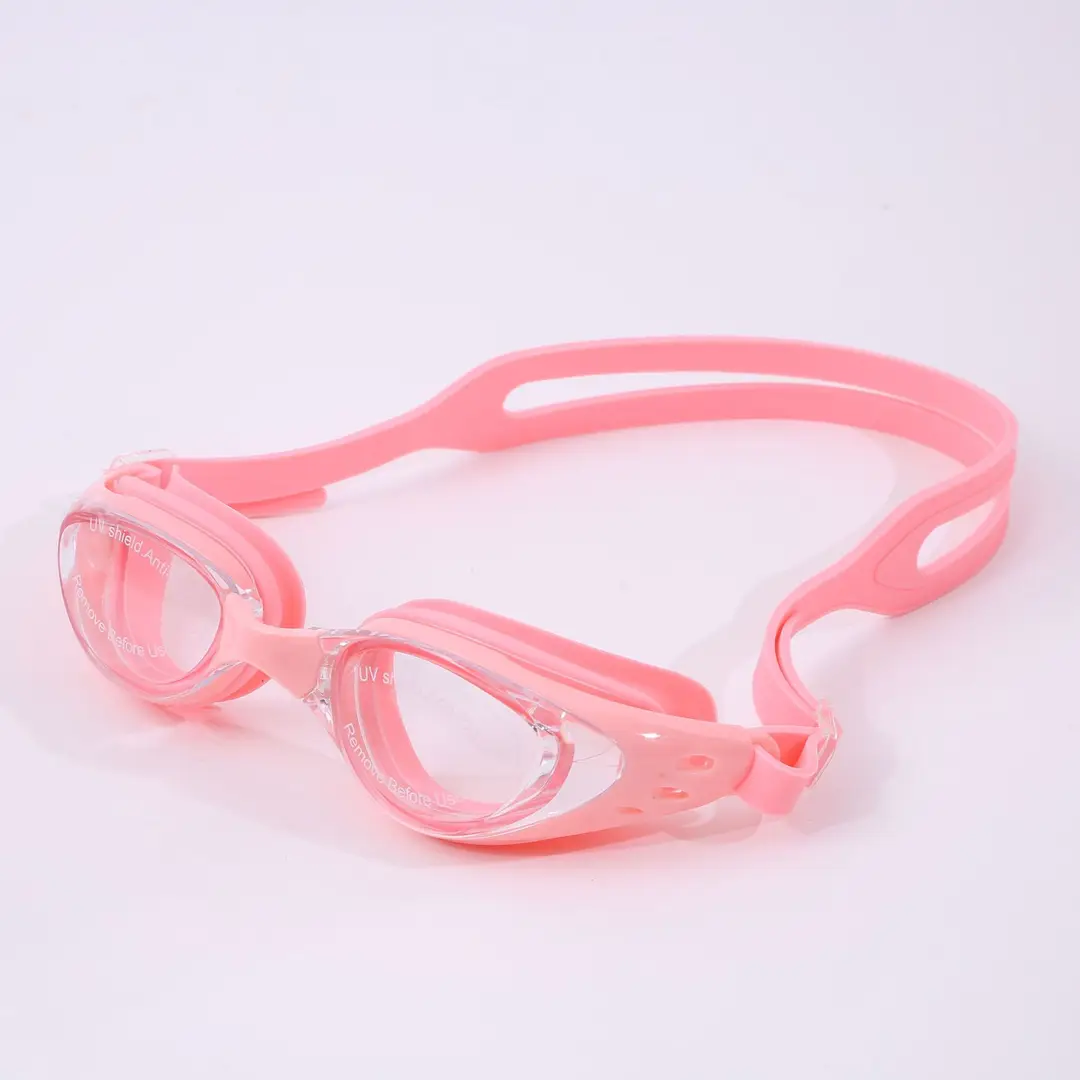 Silicone Electroplated High-Definition Waterproof and Anti-Fog Adult High-Definition Men's and Women's Myopia Large-Frame Swimming Goggles Professional Equipment