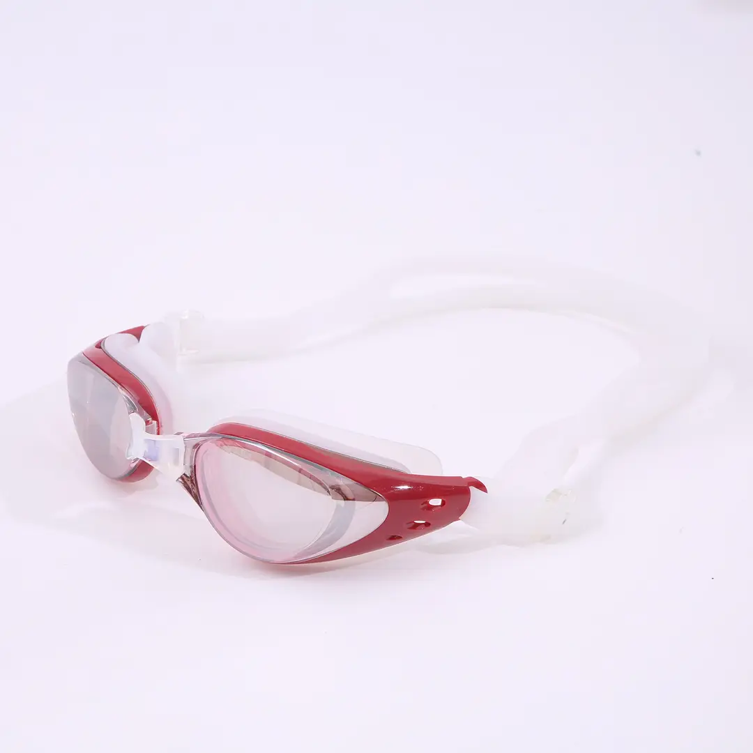 Silicone Electroplated High-Definition Waterproof and Anti-Fog Adult High-Definition Men's and Women's Myopia Large-Frame Swimming Goggles Professional Equipment