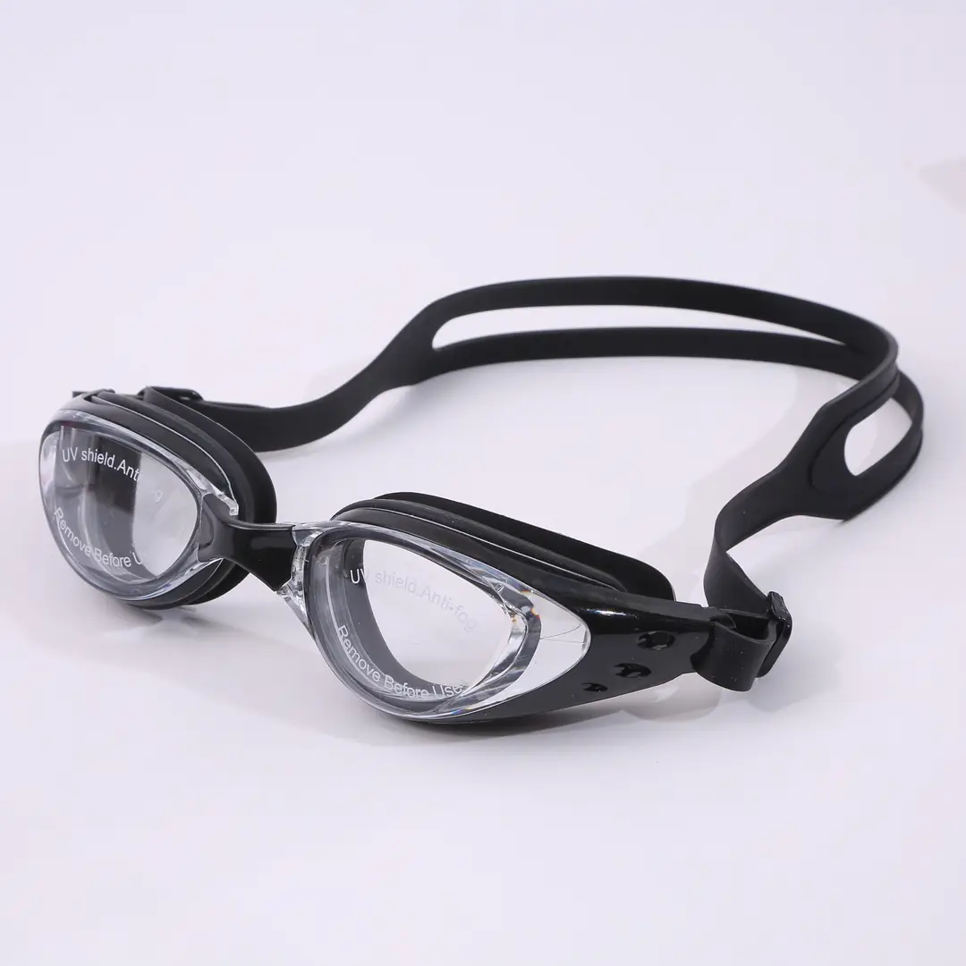 Silicone Electroplated High-Definition Waterproof and Anti-Fog Adult High-Definition Men's and Women's Myopia Large-Frame Swimming Goggles Professional Equipment