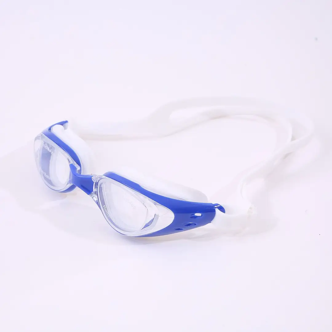Silicone Electroplated High-Definition Waterproof and Anti-Fog Adult High-Definition Men's and Women's Myopia Large-Frame Swimming Goggles Professional Equipment