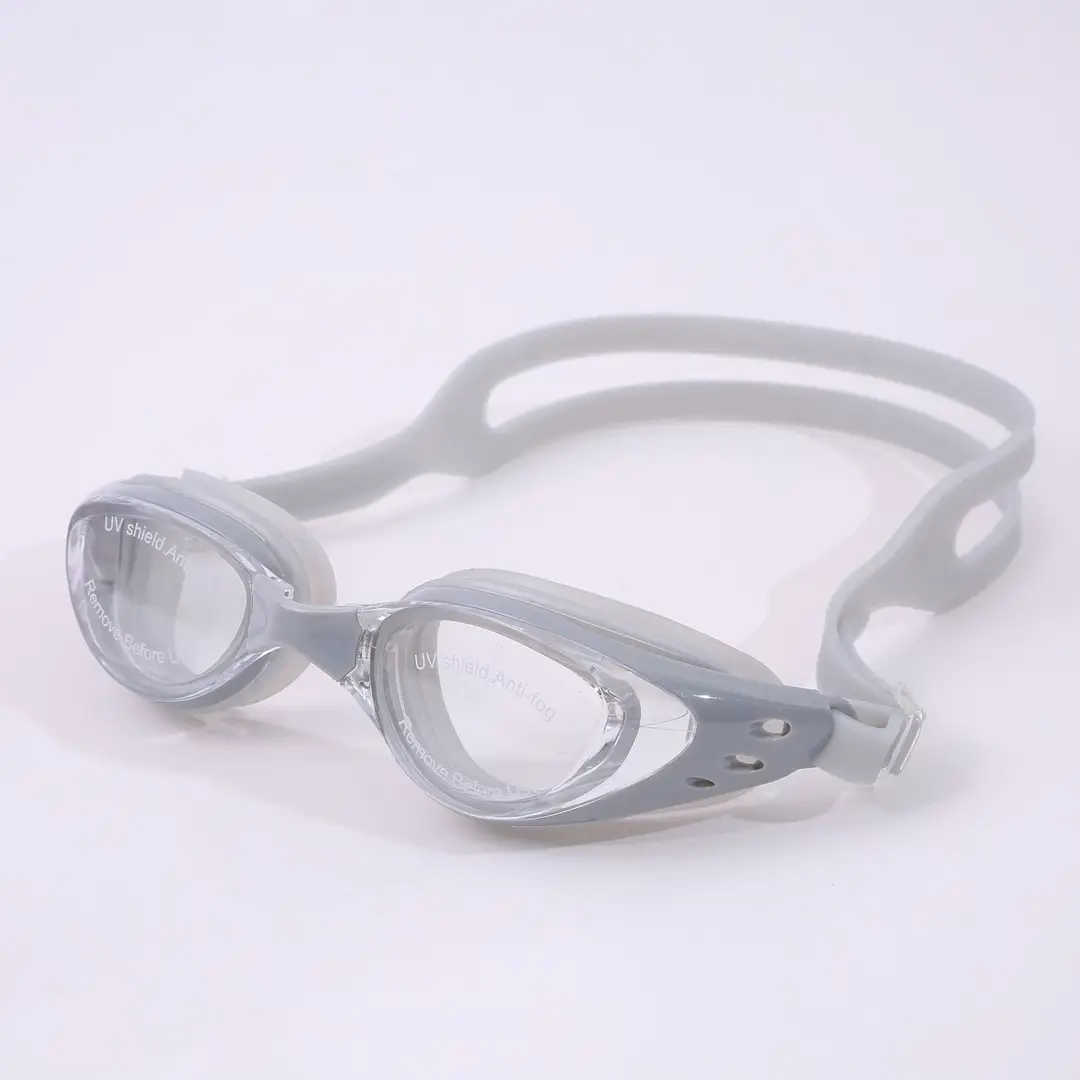 Silicone Electroplated High-Definition Waterproof and Anti-Fog Adult High-Definition Men's and Women's Myopia Large-Frame Swimming Goggles Professional Equipment