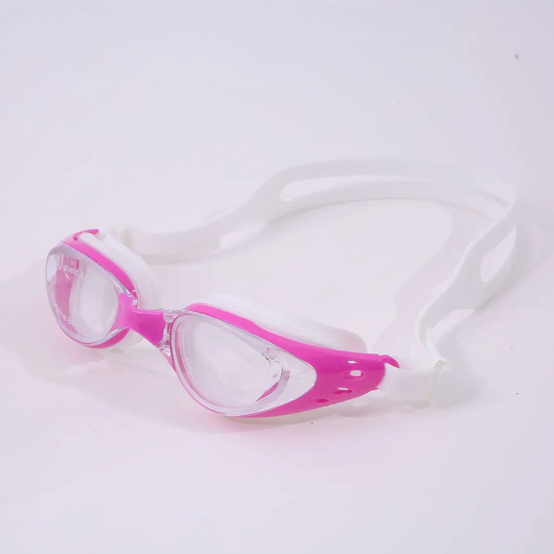 Silicone Electroplated High-Definition Waterproof and Anti-Fog Adult High-Definition Men's and Women's Myopia Large-Frame Swimming Goggles Professional Equipment