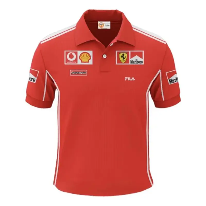 Off-Road Racing Clothing, New Hot-Selling Short-Sleeved Polo Shirt, Versatile and Stylish, European and American Sizes, Loose Fit