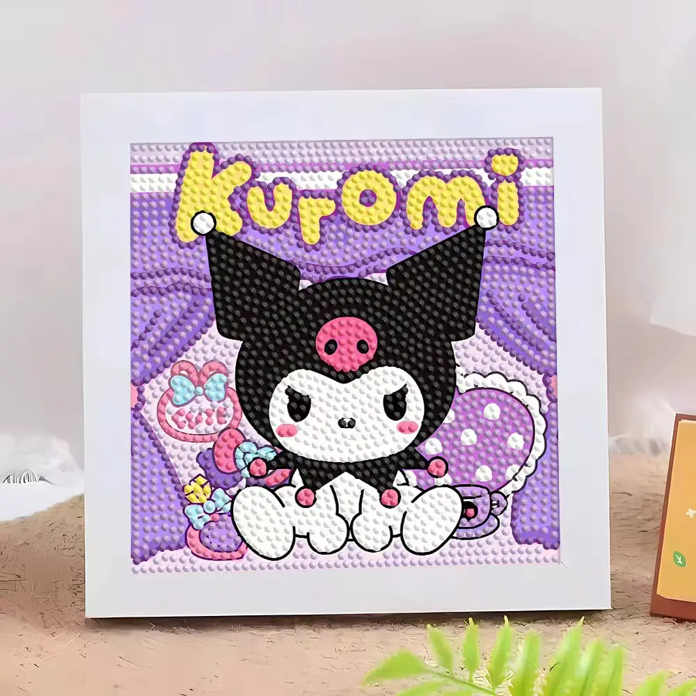 Star People Diamond Painting DIY Handmade Material Package Kidsren's Cartoon Cute Educational Decorative Ornaments with Photo Frame — feature 13