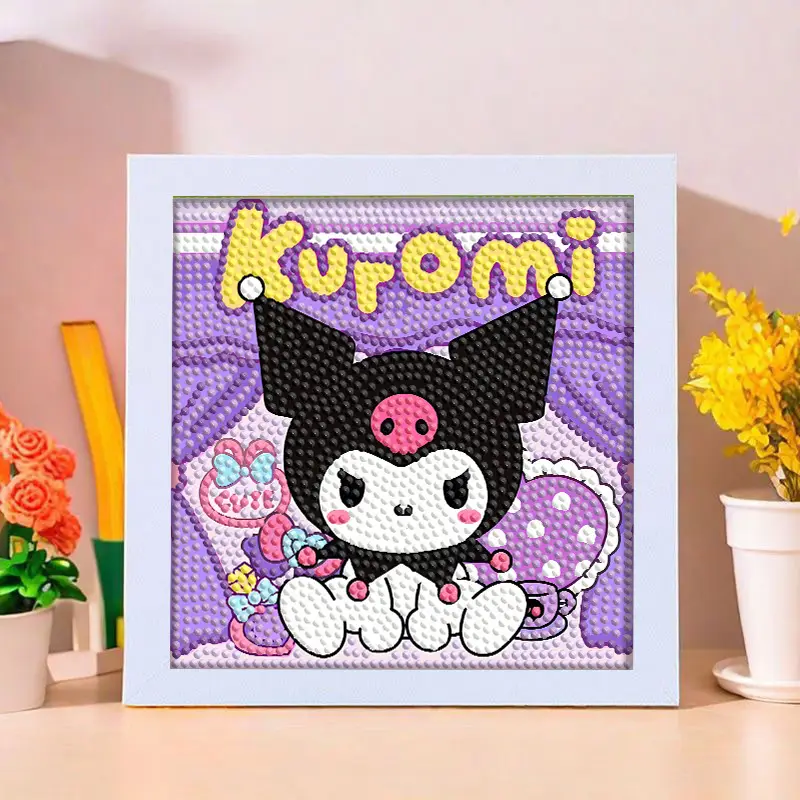 Star People Diamond Painting DIY Handmade Material Package Kidsren's Cartoon Cute Educational Decorative Ornaments with Photo Frame