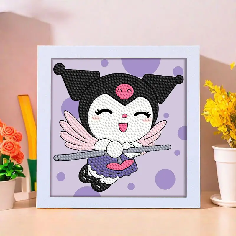 Star People Diamond Painting DIY Handmade Material Package Kidsren's Cartoon Cute Educational Decorative Ornaments with Photo Frame
