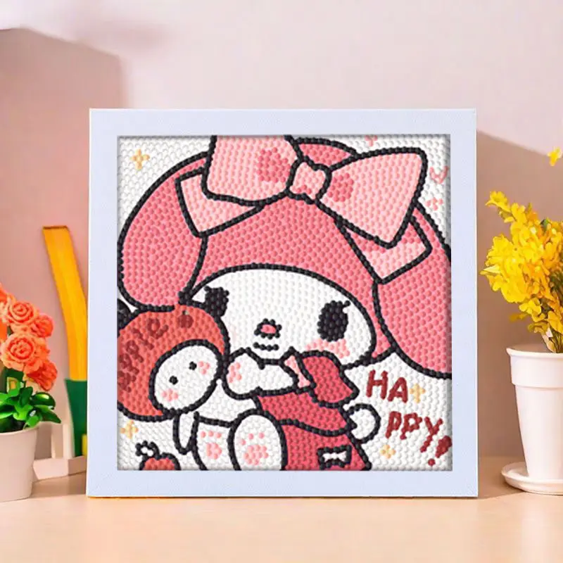 Star People Diamond Painting DIY Handmade Material Package Kidsren's Cartoon Cute Educational Decorative Ornaments with Photo Frame