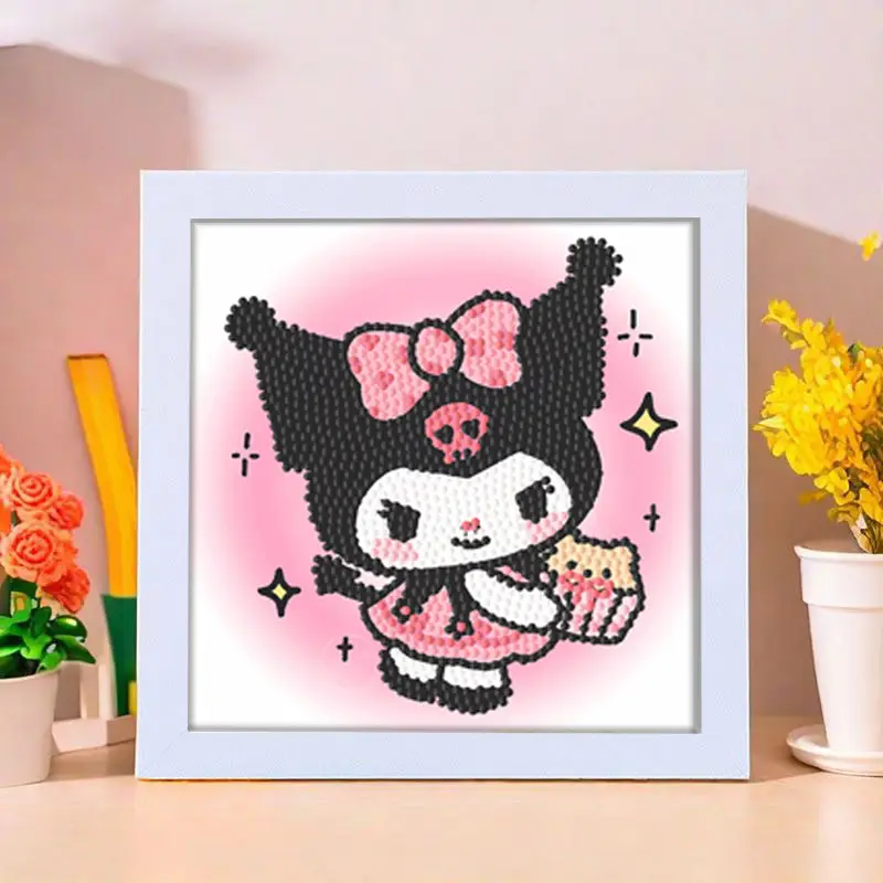 Star People Diamond Painting DIY Handmade Material Package Kidsren's Cartoon Cute Educational Decorative Ornaments with Photo Frame