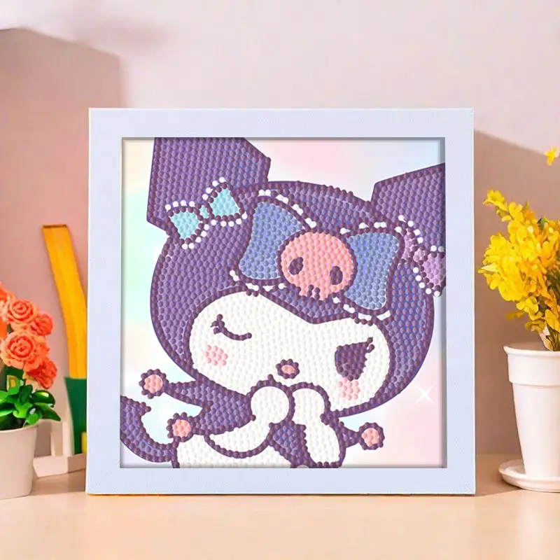 Star People Diamond Painting DIY Handmade Material Package Kidsren's Cartoon Cute Educational Decorative Ornaments with Photo Frame