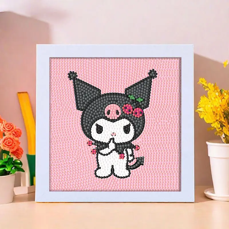 Star People Diamond Painting DIY Handmade Material Package Kidsren's Cartoon Cute Educational Decorative Ornaments with Photo Frame