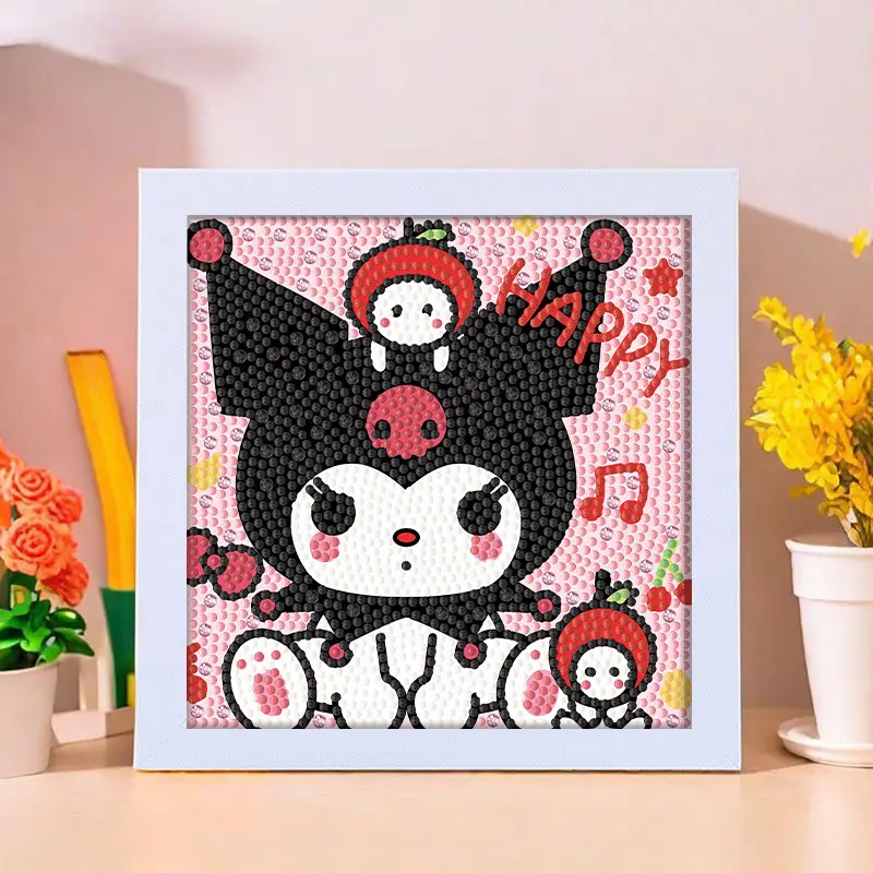 Star People Diamond Painting DIY Handmade Material Package Kidsren's Cartoon Cute Educational Decorative Ornaments with Photo Frame