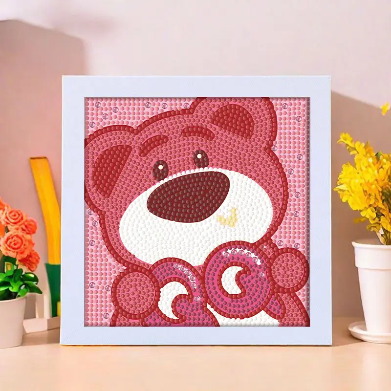 Star People Diamond Painting DIY Handmade Material Package Kidsren's Cartoon Cute Educational Decorative Ornaments with Photo Frame