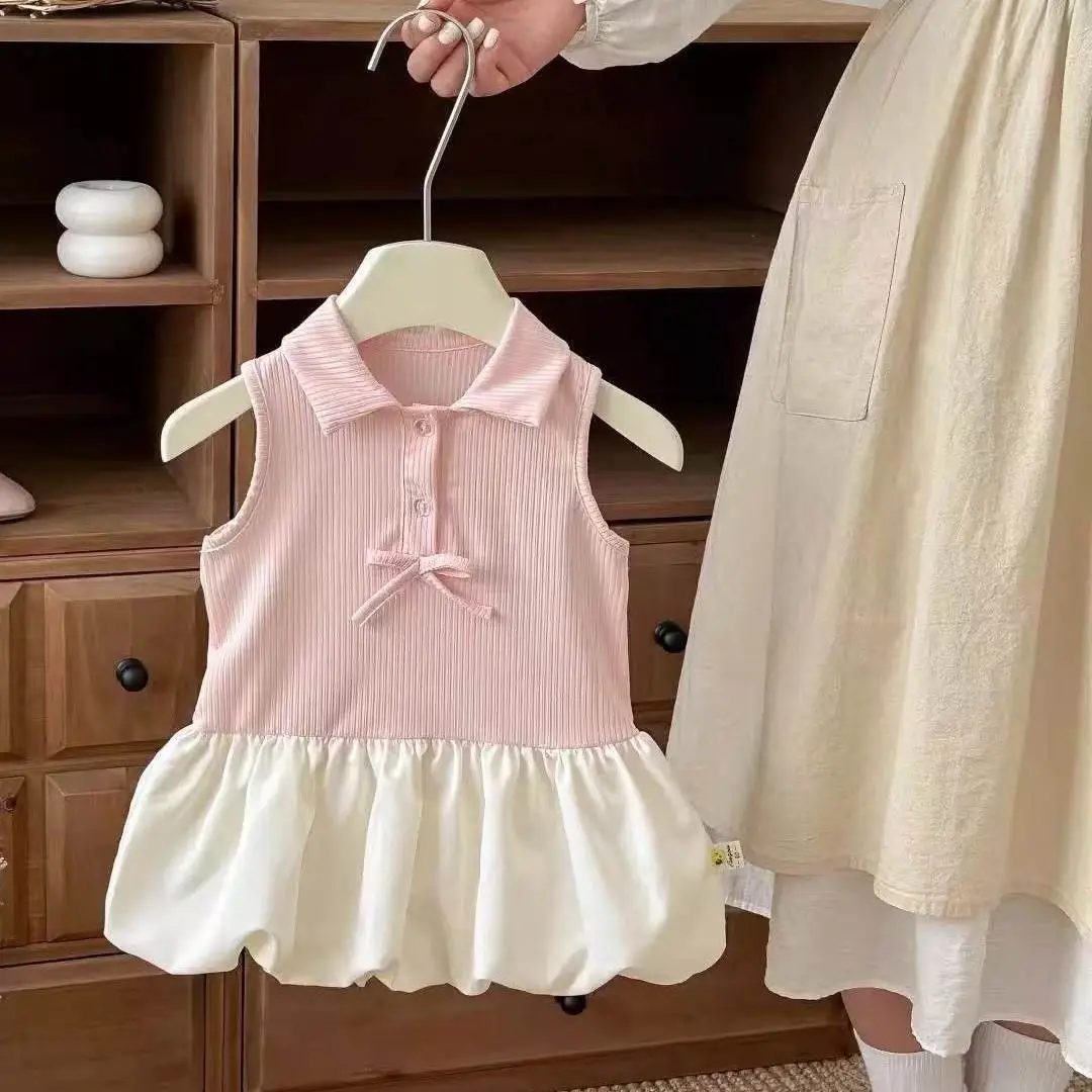 Girls' Toddler Academy Summer Tutu Skirt 2026 New Cute Romper Dress Baby Sweet Flower Bud Skirt - Image 5