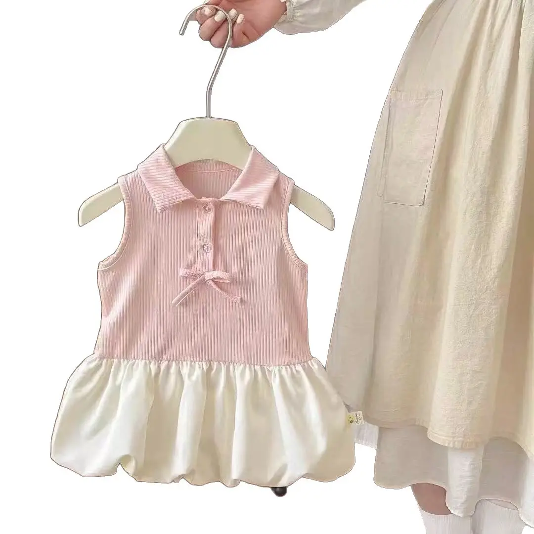 Girls' Toddler Academy Summer Tutu Skirt 2026 New Cute Romper Dress Baby Sweet Flower Bud Skirt - Image 7