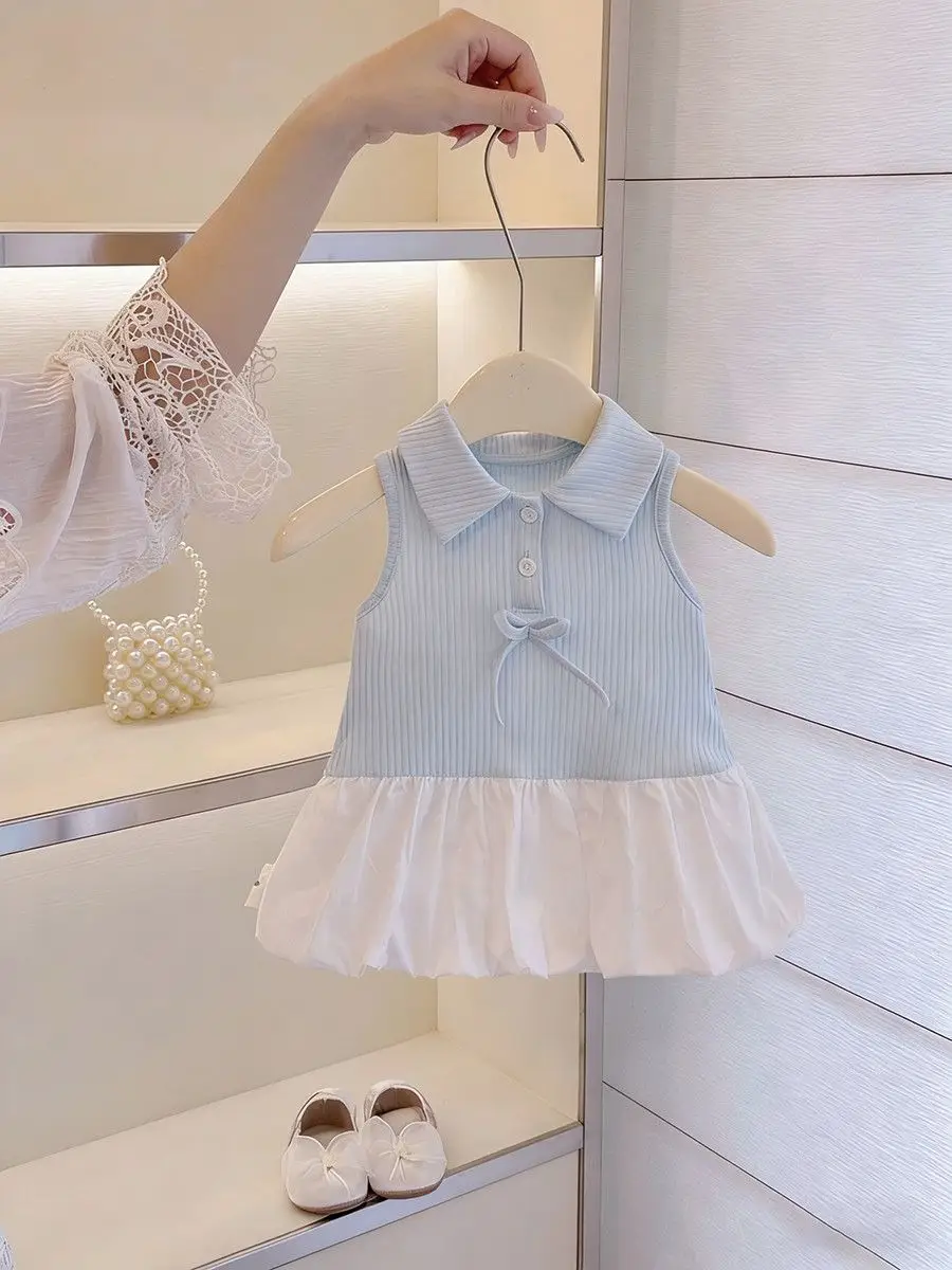 Girls' Toddler Academy Summer Tutu Skirt 2026 New Cute Romper Dress Baby Sweet Flower Bud Skirt — feature 15
