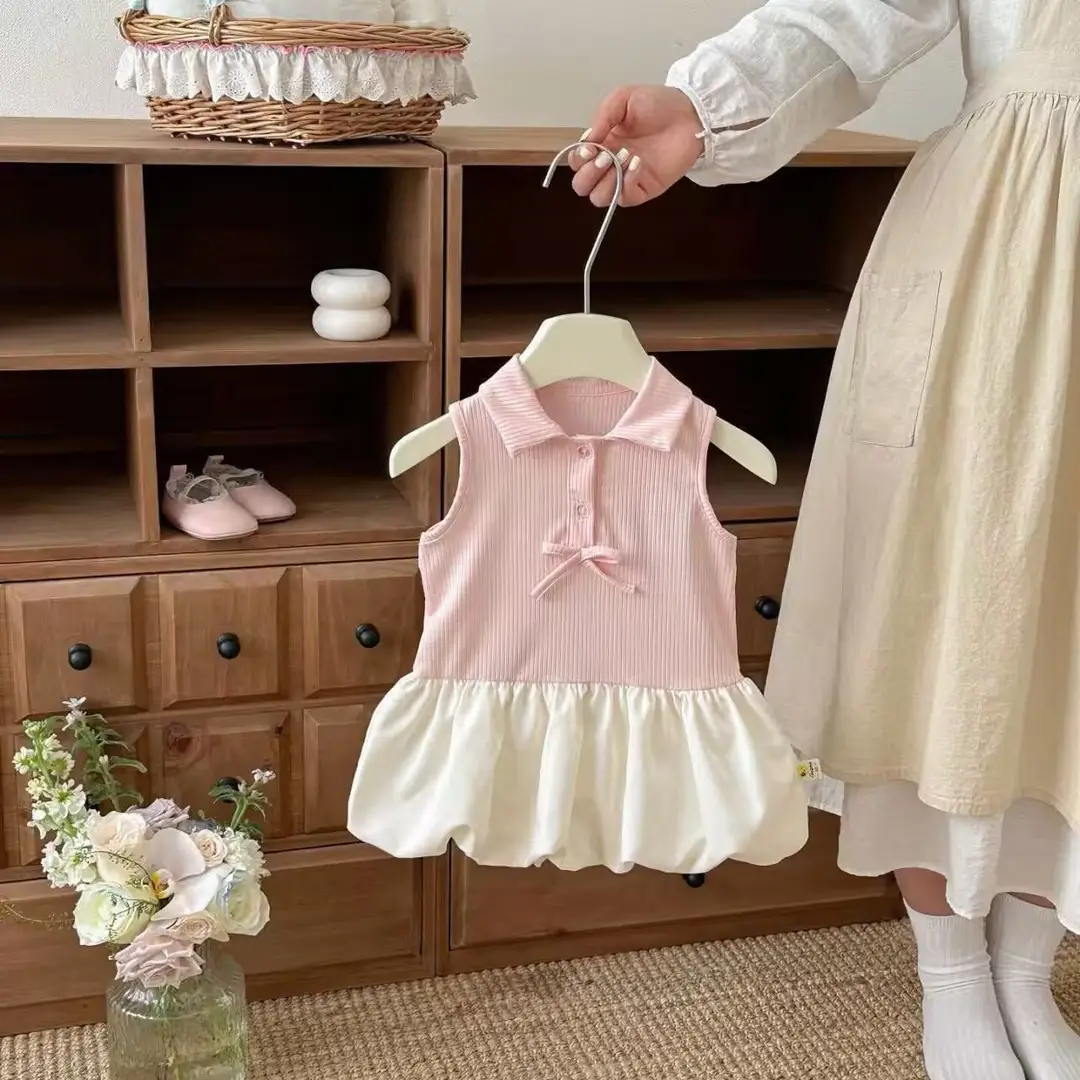 Girls' Toddler Academy Summer Tutu Skirt 2026 New Cute Romper Dress Baby Sweet Flower Bud Skirt — feature 17