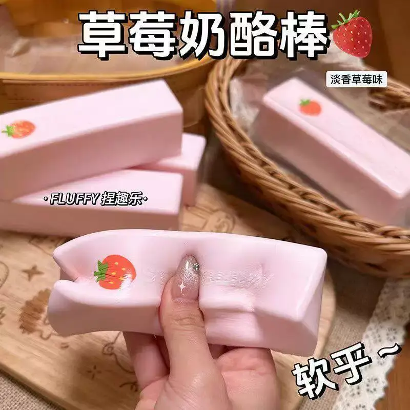 Internet Celebrity's Same Style Ultra-Soft Butter Stick Stress Relief Toy, Slow Rebound Squeeze Toy for Stress Relief at Work or School — feature 19