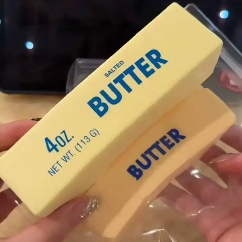 Internet Celebrity's Same Style Ultra-Soft Butter Stick Stress Relief Toy, Slow Rebound Squeeze Toy for Stress Relief at Work or School — feature 4