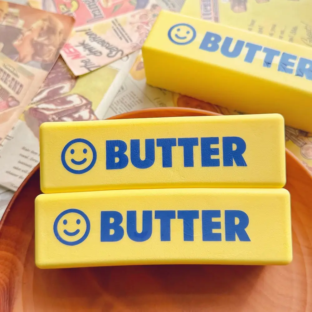 Internet Celebrity's Same Style Ultra-Soft Butter Stick Stress Relief Toy, Slow Rebound Squeeze Toy for Stress Relief at Work or School
