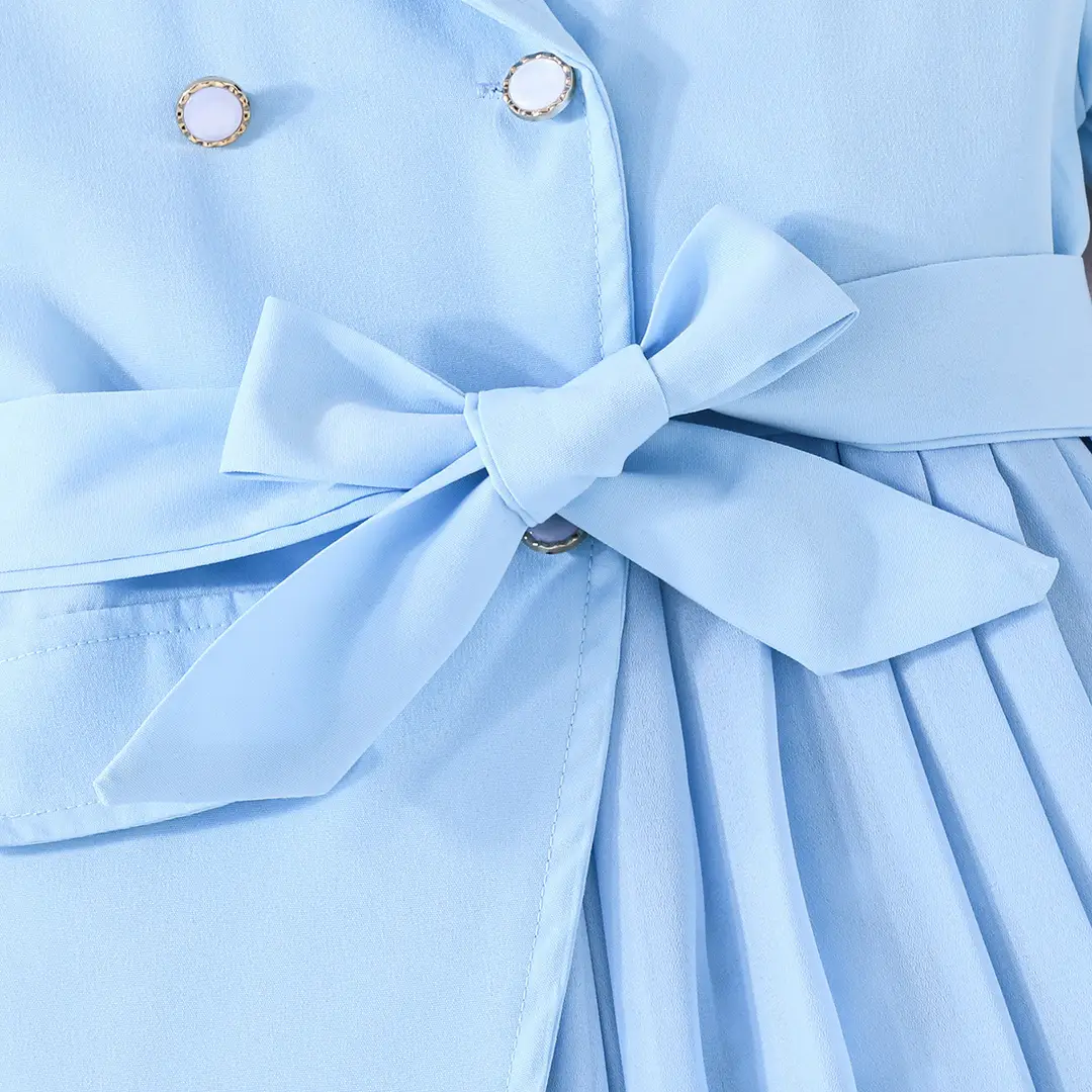 2026 European and American Cross-Border New Fashion Dress with Chiffon Belt, Suit-Style Puff Sleeve Dress Manufacturer — feature 11