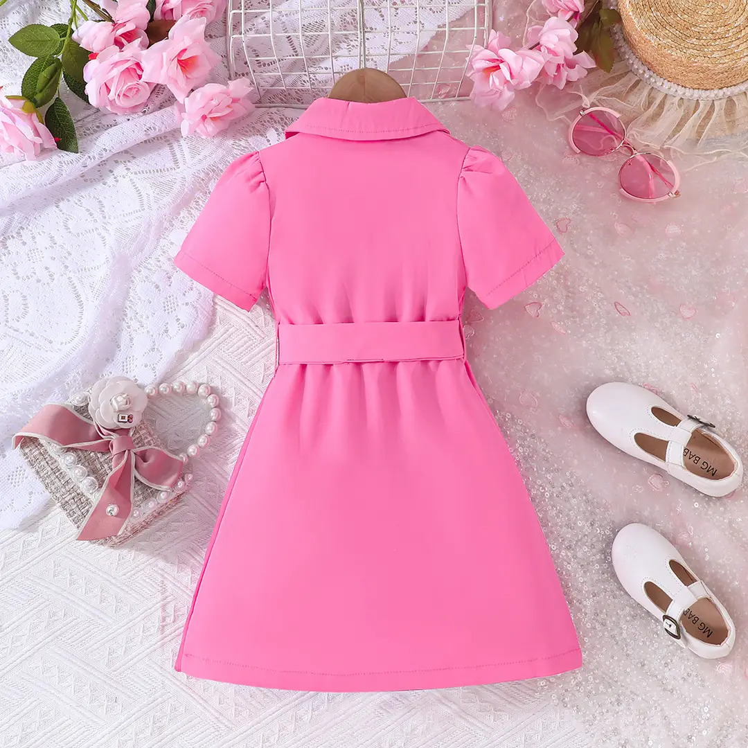 2026 European and American Cross-Border New Fashion Dress with Chiffon Belt, Suit-Style Puff Sleeve Dress Manufacturer — feature 21
