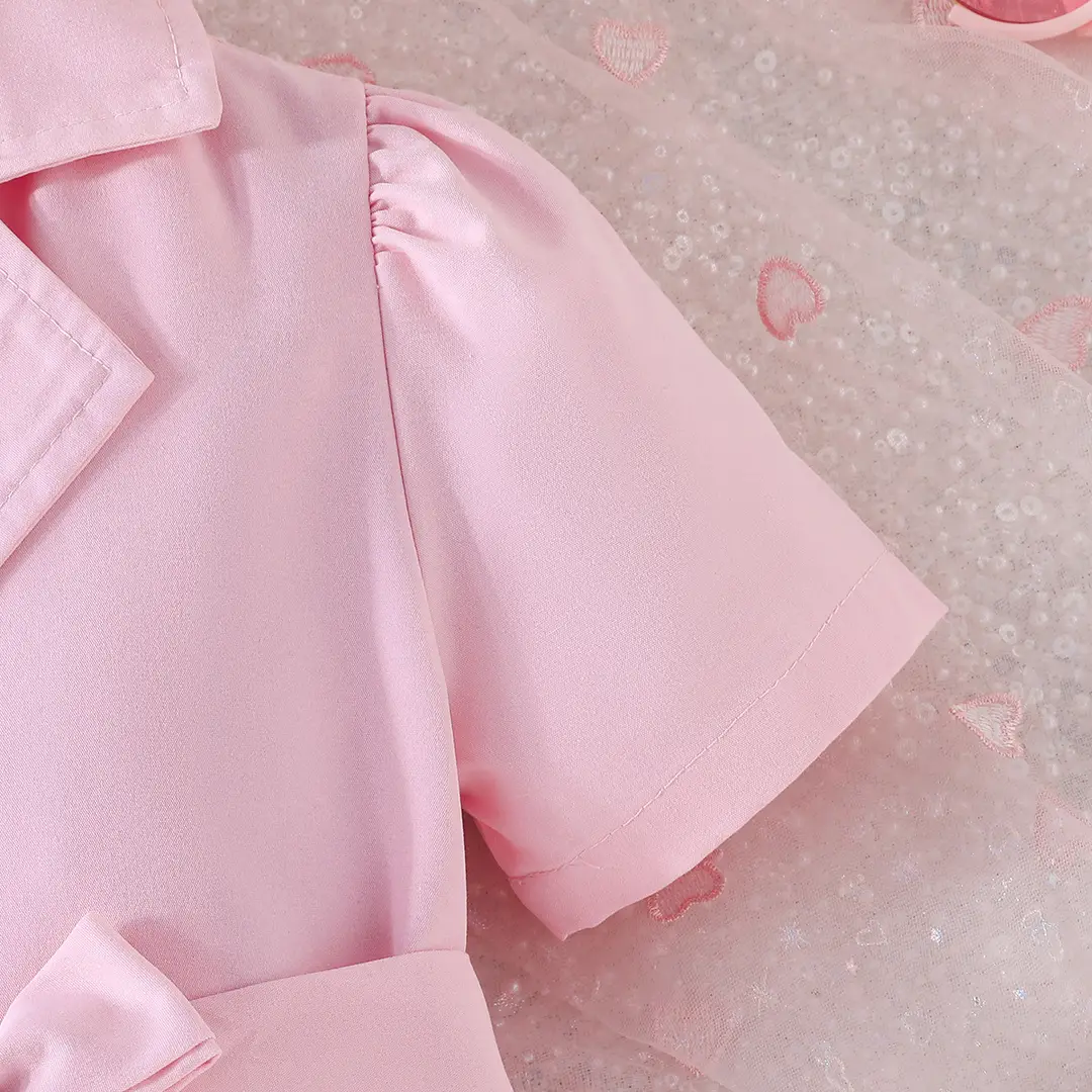 2026 European and American Cross-Border New Fashion Dress with Chiffon Belt, Suit-Style Puff Sleeve Dress Manufacturer — feature 5