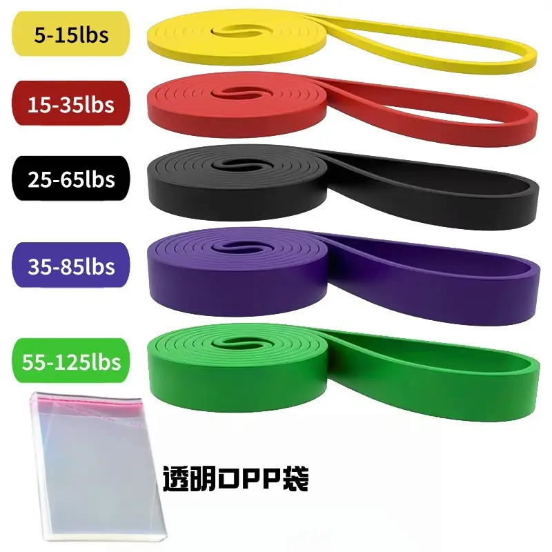 Fitness Resistance Bands for Men, Strength Training Elastic Bands, Pull-Up Assist Bands for Chest Muscle Training