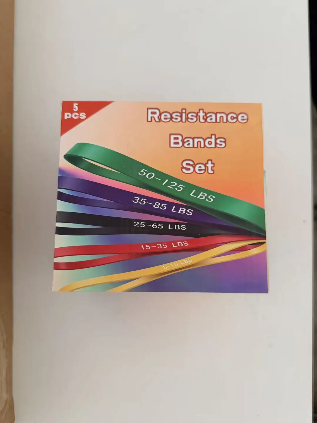 Fitness Resistance Bands for Men, Strength Training Elastic Bands, Pull-Up Assist Bands for Chest Muscle Training