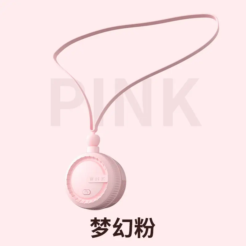 Mini Neck-Hanging Fan USB Rechargeable Portable Bladeless Fan Foldable Neck-Hanging Fan - Image 5