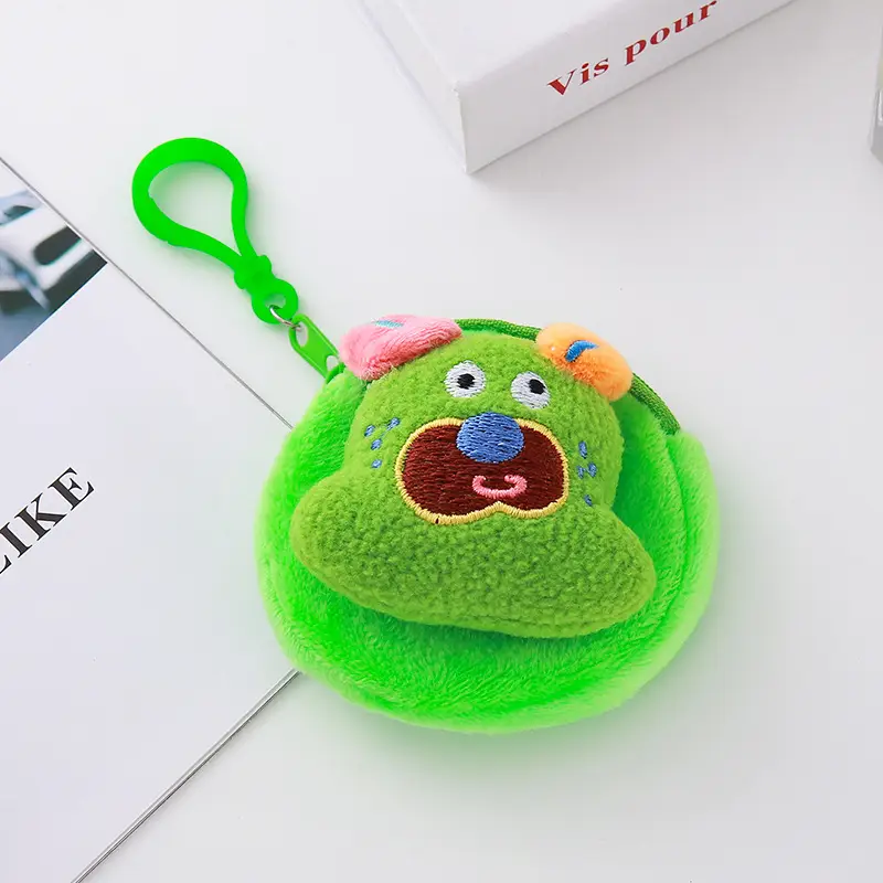 Dopamine Quirky Puppy Coin Purse Key Storage Bag Earphone Case Cute and Quirky Bag Pendant Decoration Handmade Gift