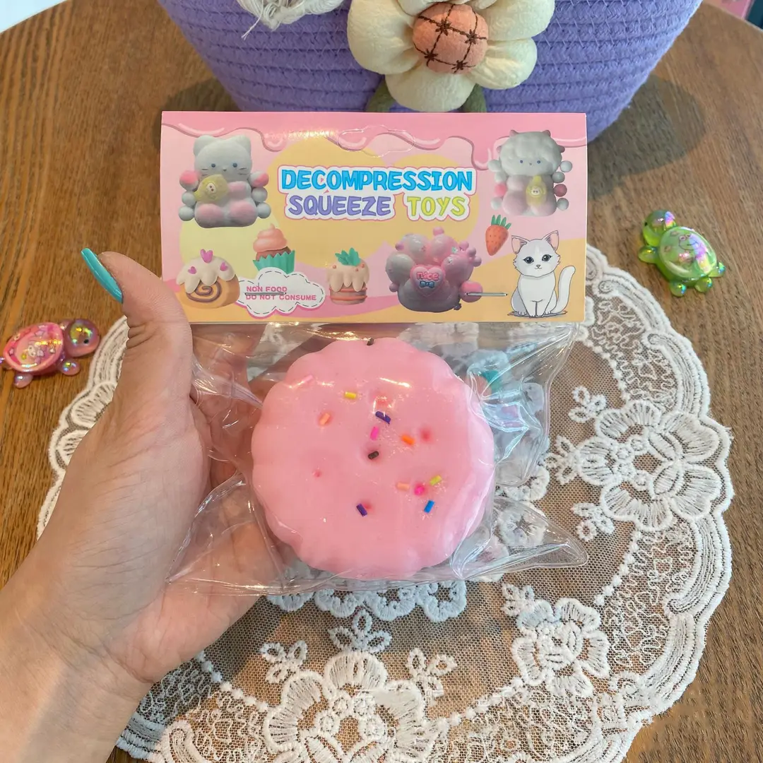Squishy Toys Cross-Border Hot-Selling Toys, Popular Stress-Relief Gadgets, Slow Rebound Stress-Relief Toys Wholesale