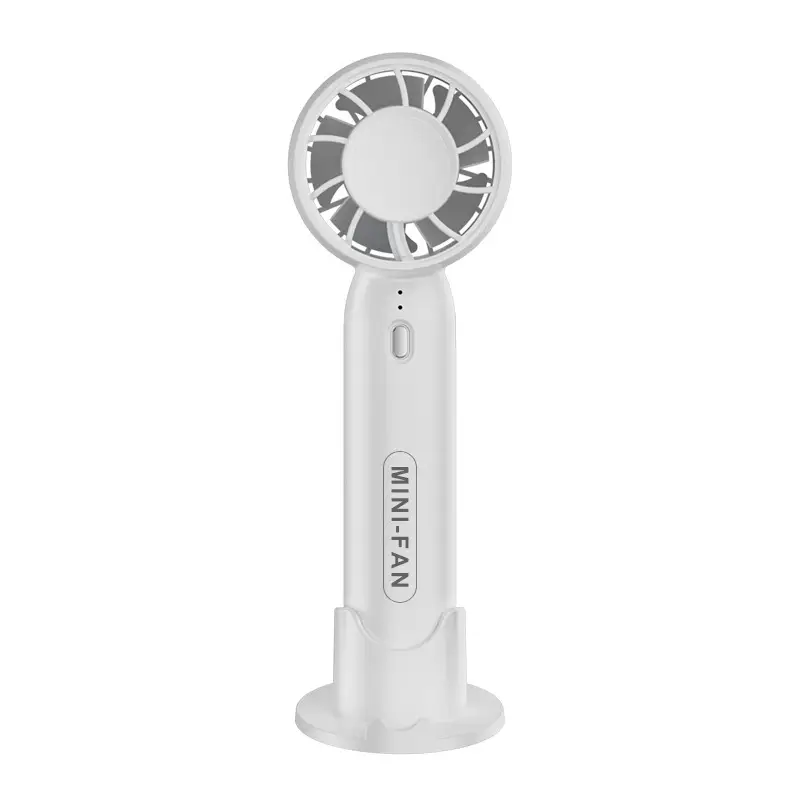 Portable Neck-Hanging Rechargeable Fan, Silent and Powerful, Suitable for Outdoor Use, Lightweight Neck-Hanging Cooling Fan for Students' Daily Use