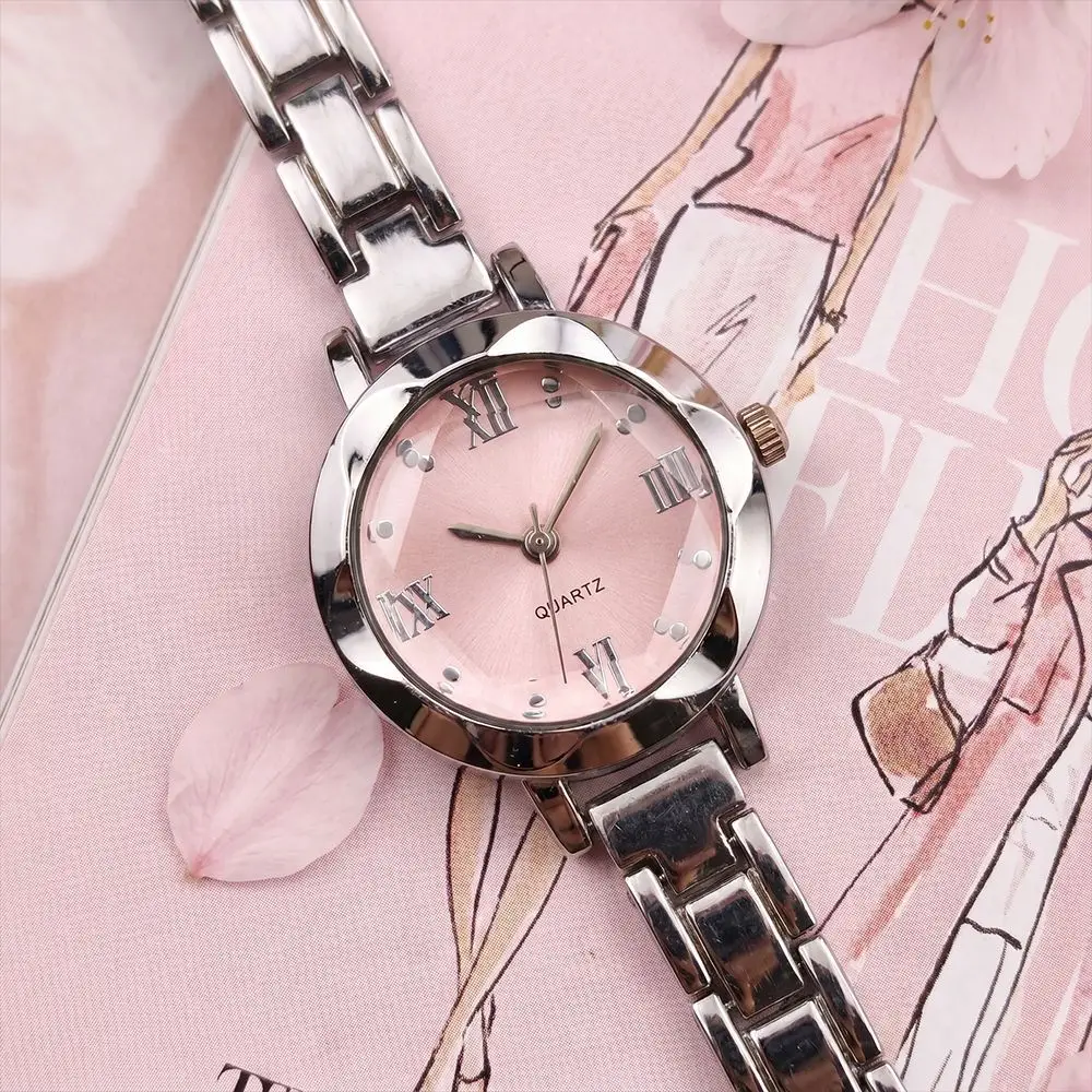 Women's Watches Wholesale Student Quartz Waterproof Stylish Bracelet Steel Band Ins Style Cross-Border Korean Version Female Student Watch — feature 40