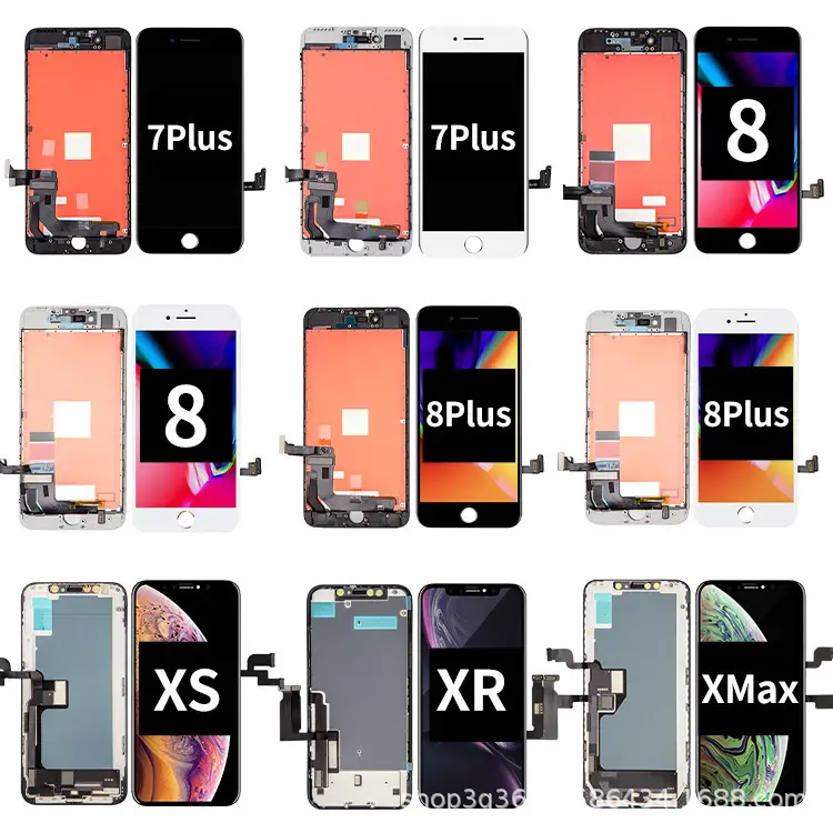 Suitable for Apple X Xr XS Max Mobile Phone Screen Assembly 11 12 13 14 Pro Max 12Minilcd