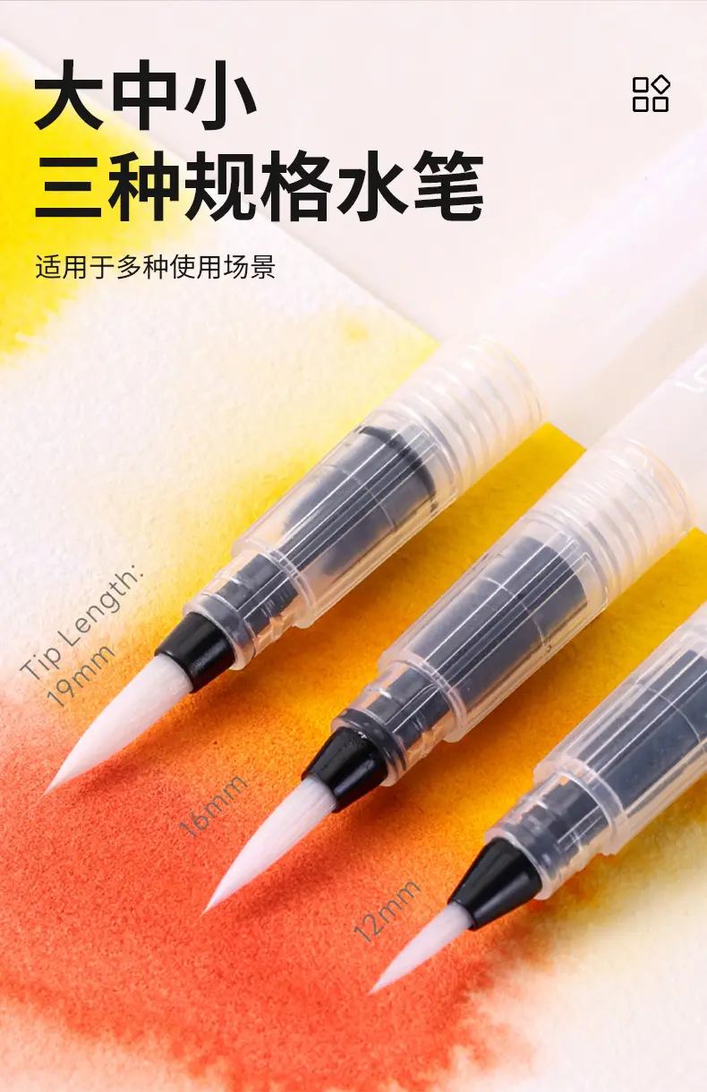 Cross-Border Blue Fruit Solid Watercolor Set with Rich Colors, Mini Paint Box, Portable Painting Tools for Beginners and Travel — feature 6