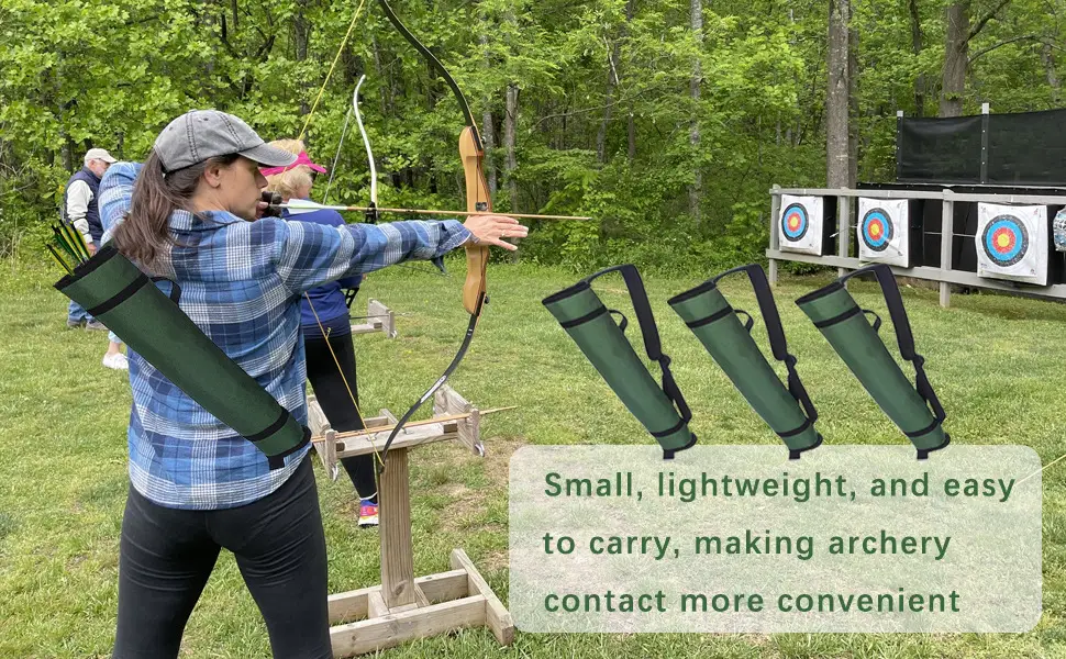Outdoor Archery Cylindrical Quiver Portable Shoulder Crossbody Arrow Storage Bag Archery Training Multifunctional Tactical Quiver — feature 10