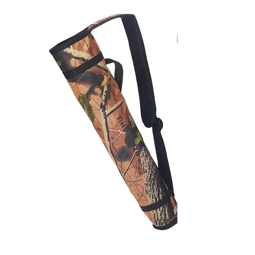 Outdoor Archery Cylindrical Quiver Portable Shoulder Crossbody Arrow Storage Bag Archery Training Multifunctional Tactical Quiver — feature 16