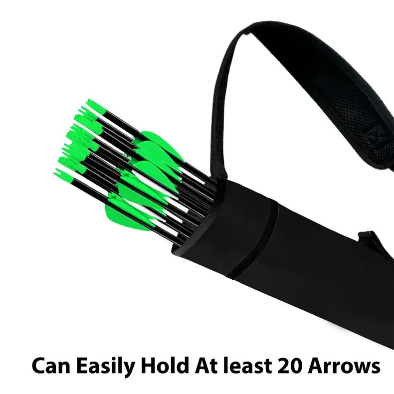 Outdoor Archery Cylindrical Quiver Portable Shoulder Crossbody Arrow Storage Bag Archery Training Multifunctional Tactical Quiver — feature 8