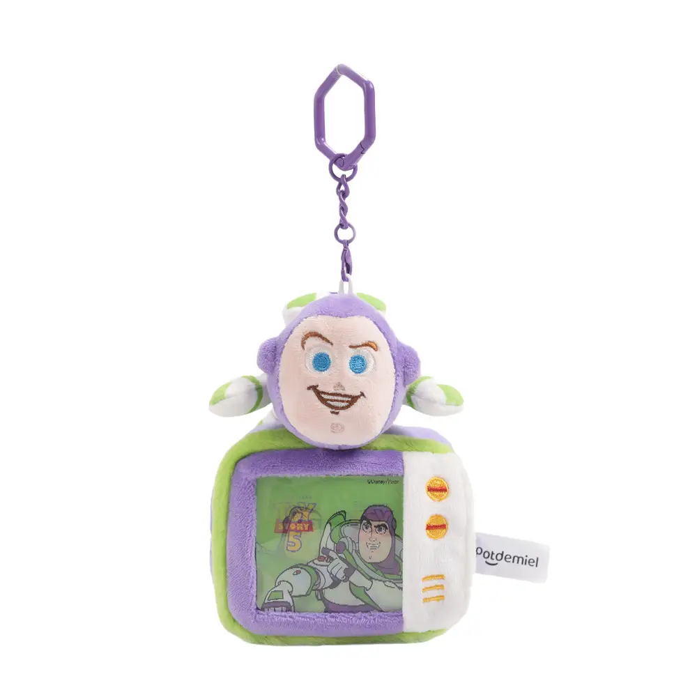 Authentic Disney Toy Story 5 Plush Pendant Woody Doll Keychain Buzz Lightyear Ornament