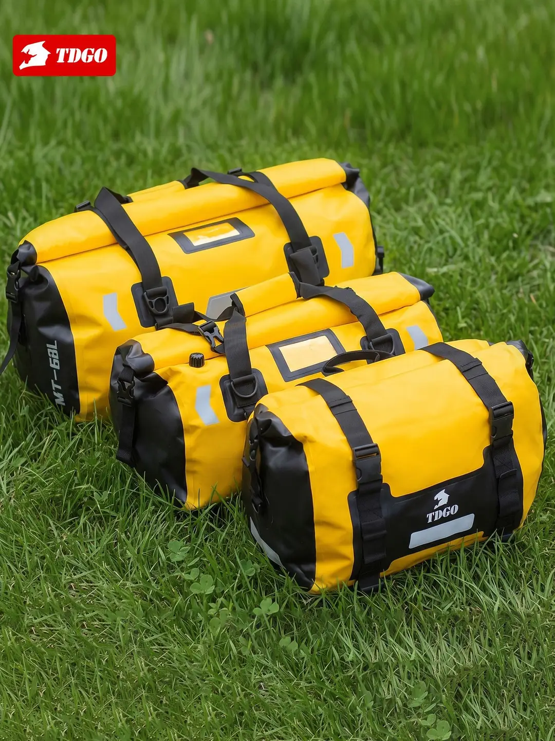 Motorcycle rear seat bag, helmet bag, rear luggage bag, storage bag, waterproof travel shoulder bag, riding pannier bag