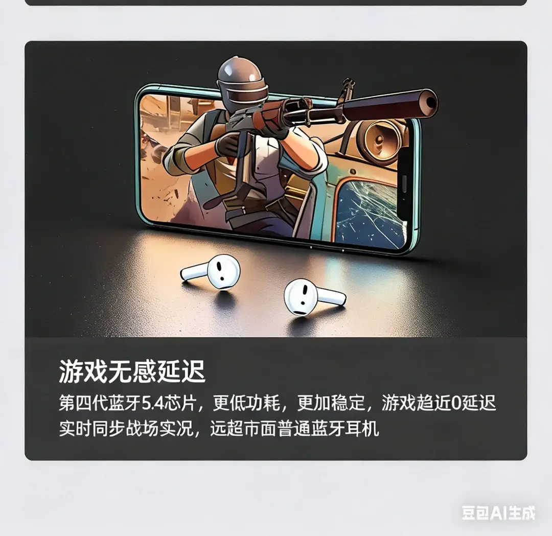 True Wireless Bluetooth Earphones for Sports, Men and Women, 2026 New Model, Huaqiangbei Pro4, Physical Noise Reduction, Long Battery Life — feature 5