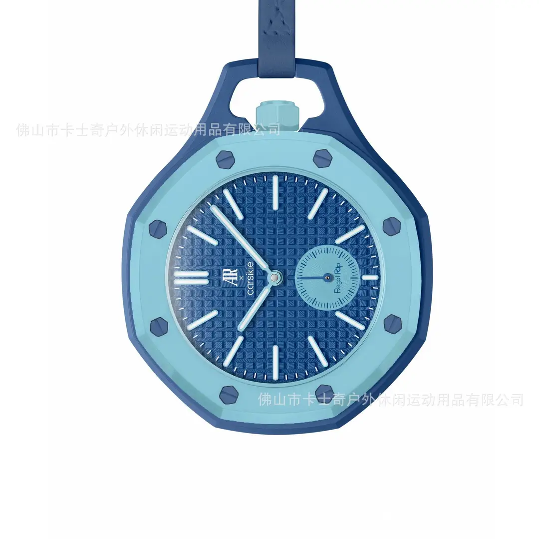 Ap Cross-Border Collaboration New Dopamine Quartz Pocket Watch, Light Luxury Waterproof Fashion Simple Unisex Wristwatch