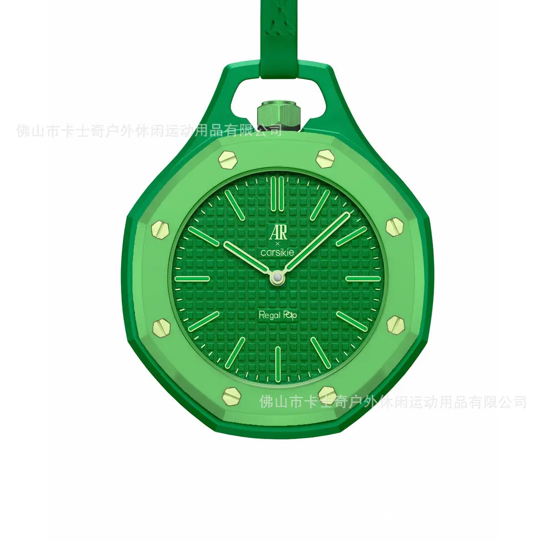 Ap Cross-Border Collaboration New Dopamine Quartz Pocket Watch, Light Luxury Waterproof Fashion Simple Unisex Wristwatch